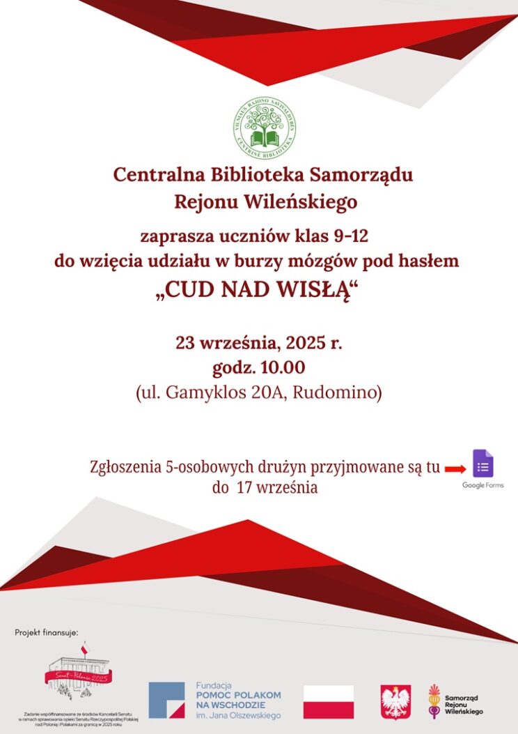 „Cud nad Wisłą” – młodzieżowa burza mózgów