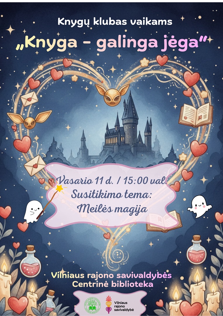 Vaikų knygų klubas „Knyga – galinga jėga“