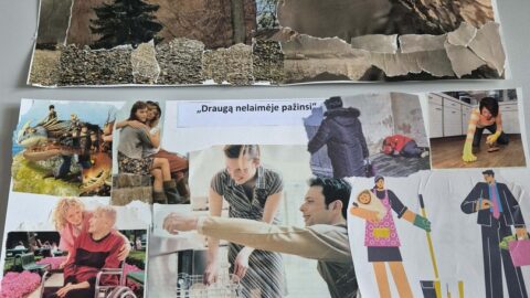 Iliustruok lietuvišką patarlę (5)