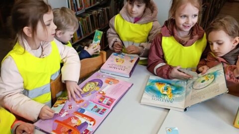 Bibliotekos svečiai – darželinukai, būsimi skaitytojai (6)