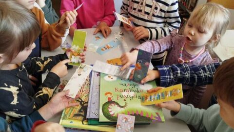 Bibliotekos svečiai – darželinukai, būsimi skaitytojai (7)