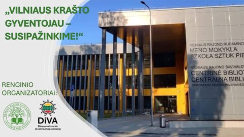Kvietimas į renginį „Vilniaus krašto gyventojau, susipažinkime!“