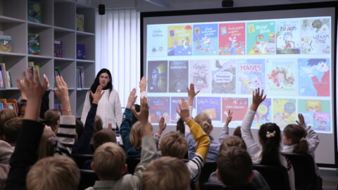 Susitikimas su vaikų literatūros autore Igne Zarambaite